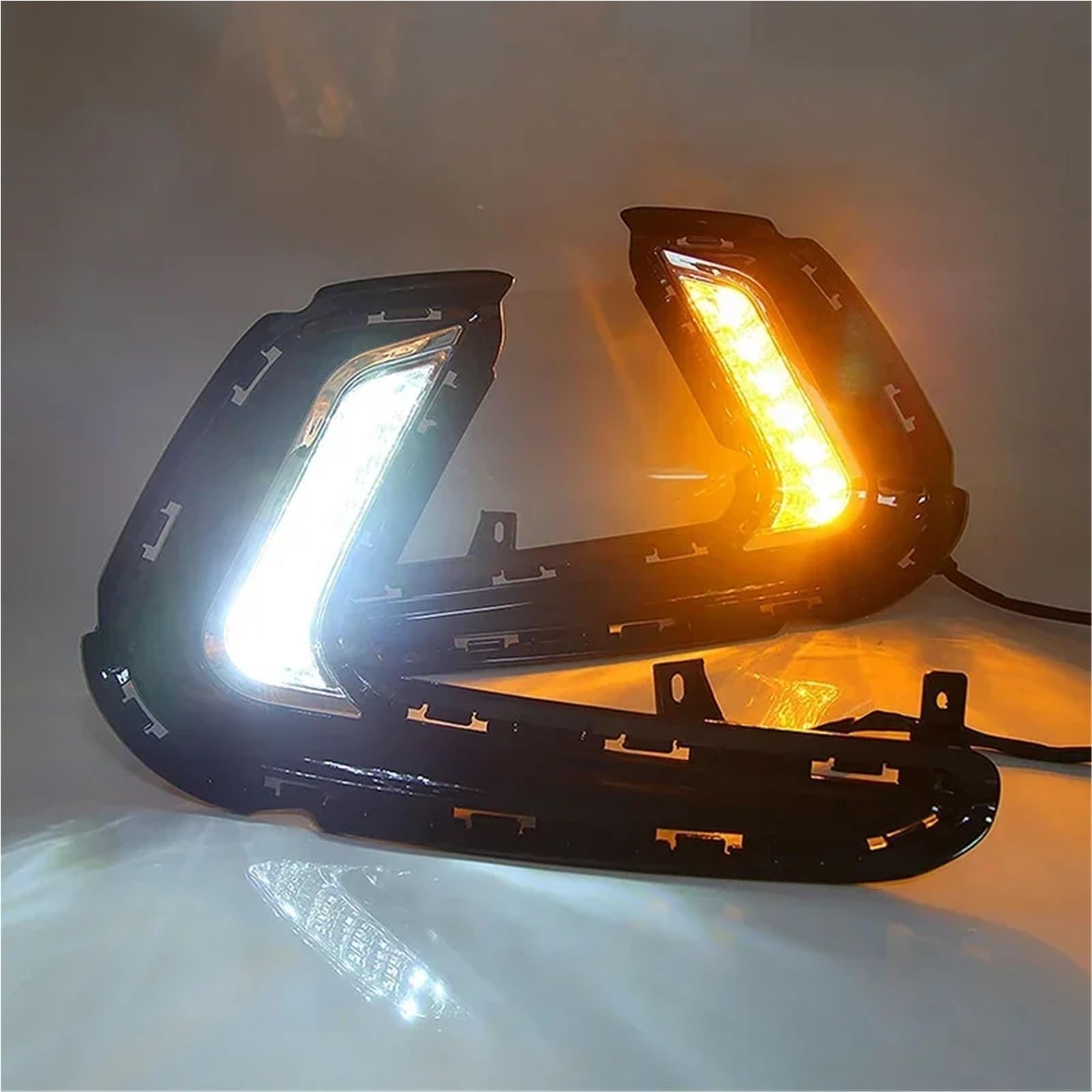 Conjunto de luces antiniebla Kit de luces diurnas LED, intermitentes y antiniebla para Hyundai para Elantra 2016-2018 ﻿ PARTE