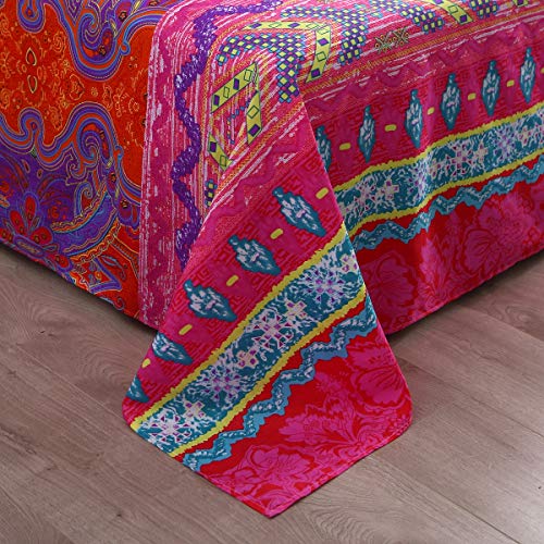 Pangzi Bohemian Retro Bedding Sheet Set,Boho -1 Fitted Sheet thumb #6