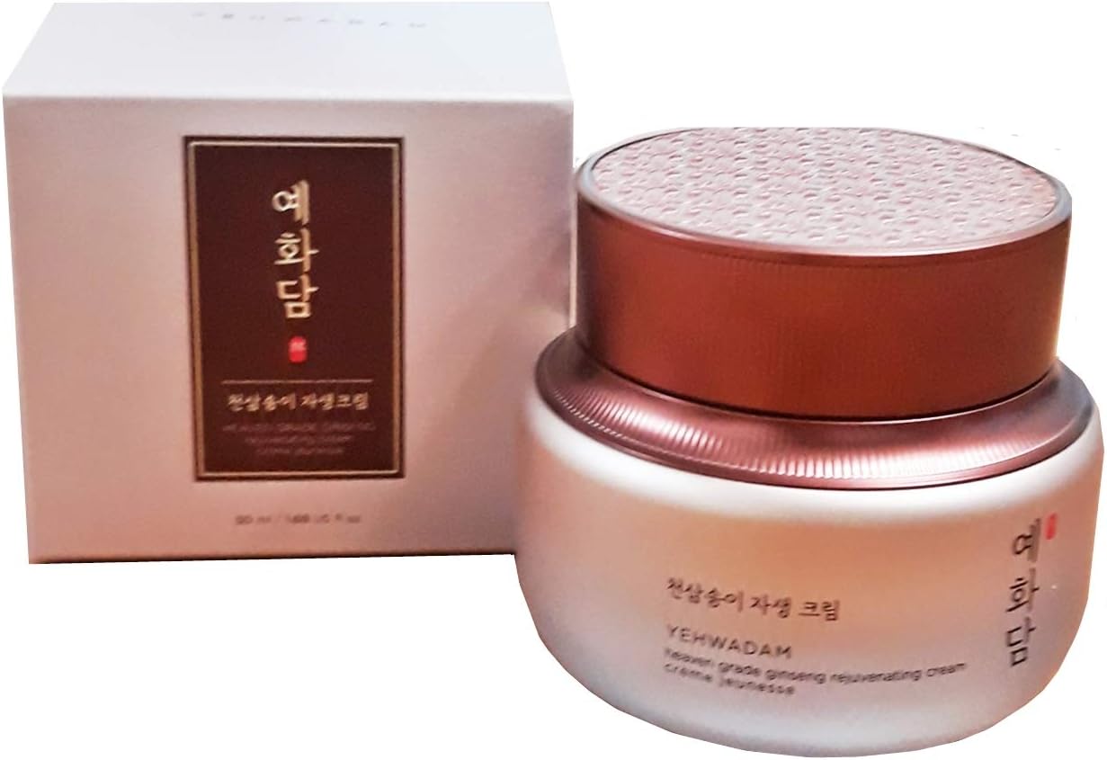 Yehwadam Heaven Grade Ginseng REJUVENATING CREAM 50ml Premium Wrinkle Care Vital Energy