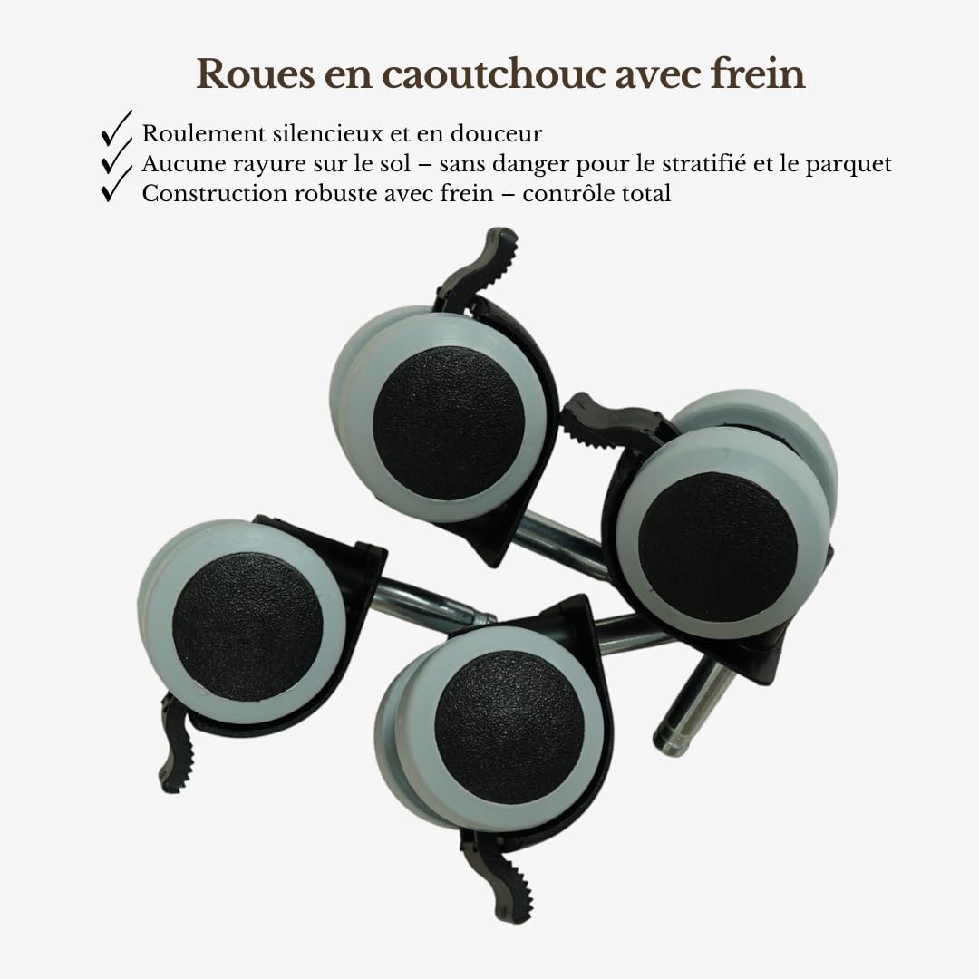 WIKLINOPOL Berceau – Couffin tressé à la Main Naturel avec châssis et Matelas – Ensemble de literie Teddy 5 pièces écru – Couffin bébé Portable à roulettes – Idéal pour Nouveau-né