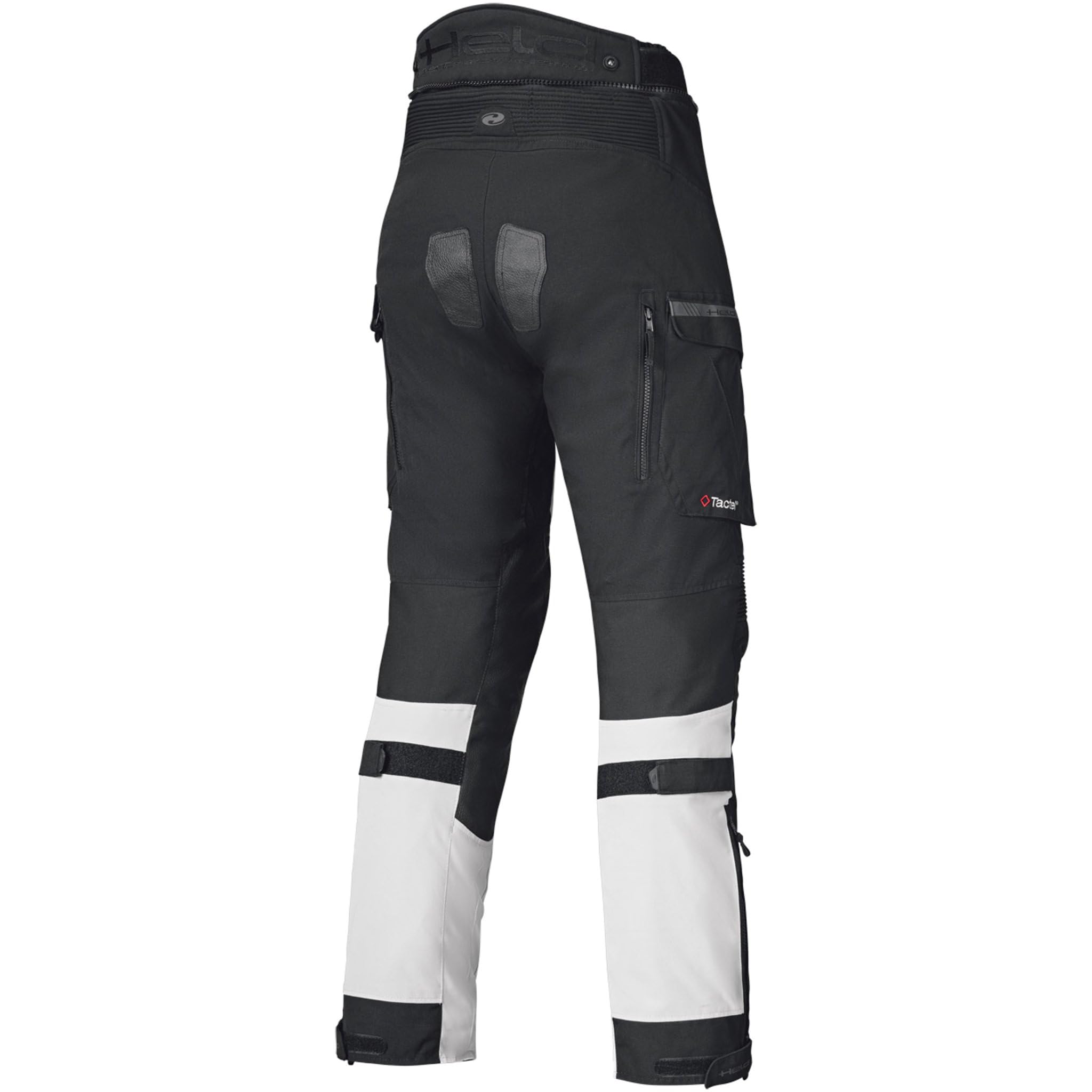 Held Tridale Base wodoodporne motocyklowe spodnie tekstylne, jasnoszary/czarny, S