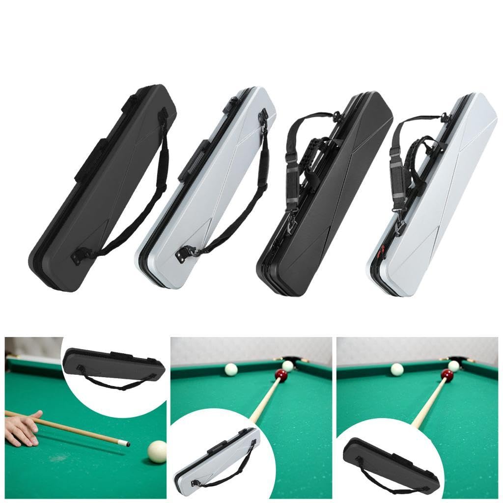 Borsa Porta Stecche Biliardo Custodia Rigida Impermeabile Antiurto Maniglia Tracolla Adatta a Appassionati Tornei Regalo