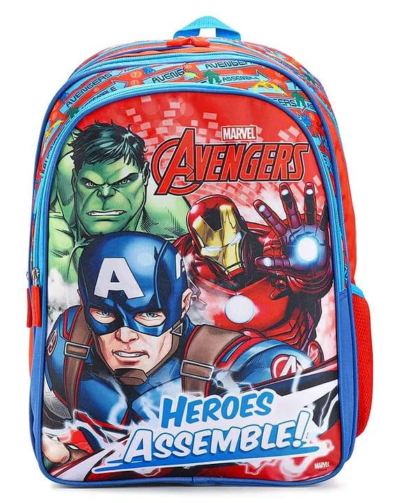 striders Avengers 14-Inch Compact School Backpack Marvel Heroes Design for Kids-picture-25