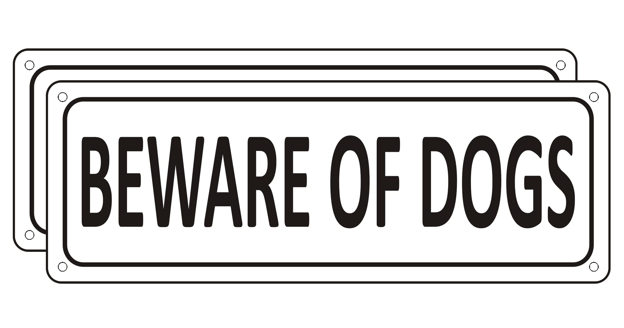 ＢＥ　WARE OF DOG ロードサイン Amazon.com : Beware of Dog Sign, 8x12 Aluminum Dog Warning