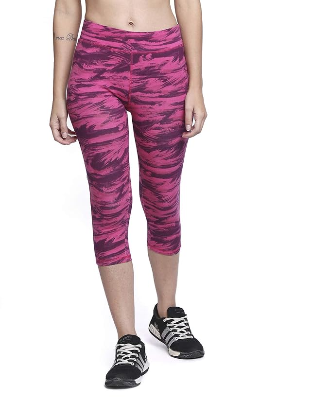 Buy Spunk by FBB Women's Track Pants (1000854318_Fuschia_Small) at