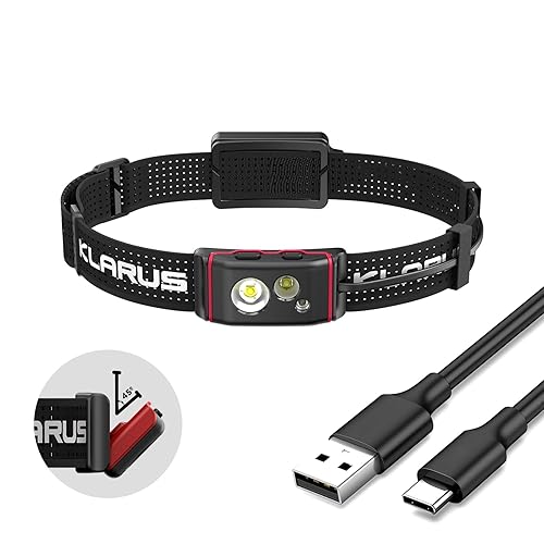 klarus HM5 800 lumens Lampe frontale de trail ultra fine
