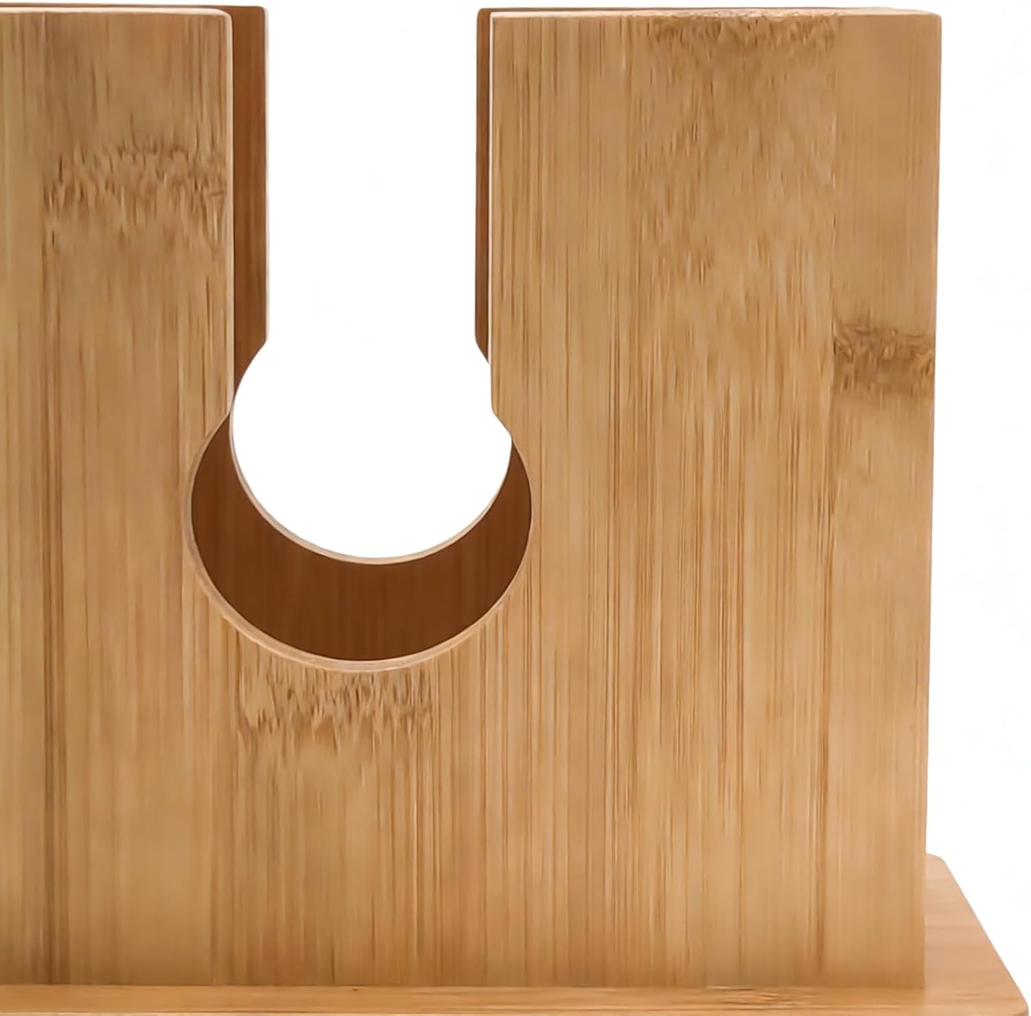 Wood Bagel Slicer Anti-Slip Effortless Safe Easy To Clean