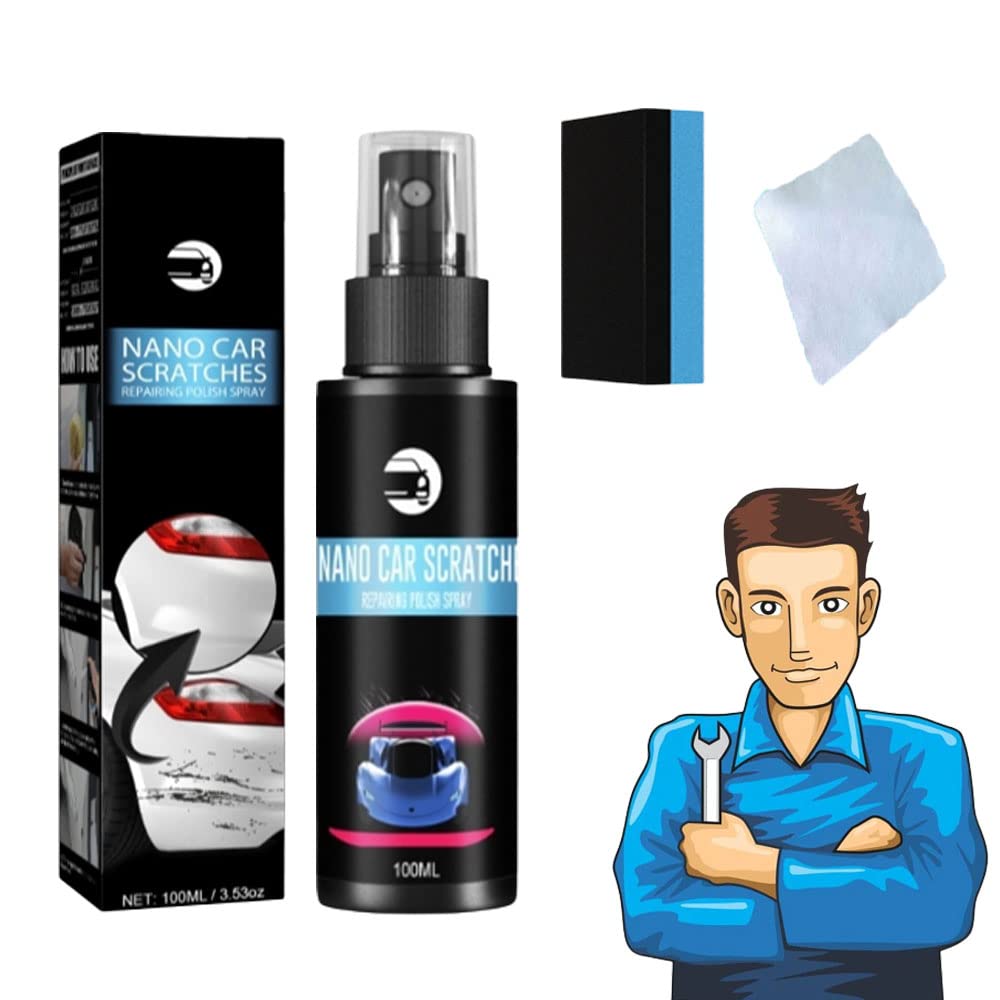 Amazon.com: Nano Spray Car Scratch Repair, Car Scratch Repair Spray ...