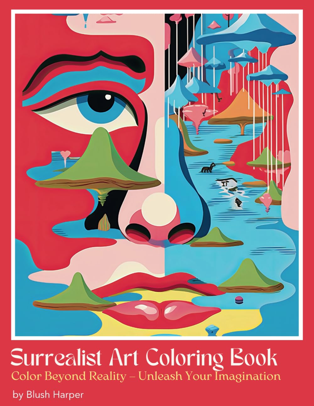 Surrealist Art Coloring Book: Color Beyond Reality - Unleash Your Imagination