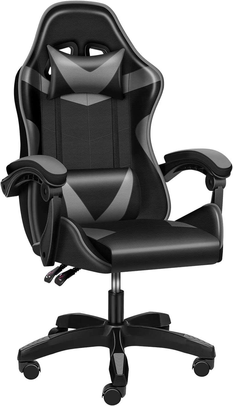 Adjustable Swivel Recliner Gaming Chair, Game Seat