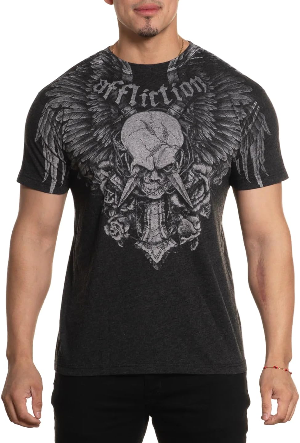 Affliction Men's Core T-Shirt, Short Sleeve, Graphic Print Design T-Shirts