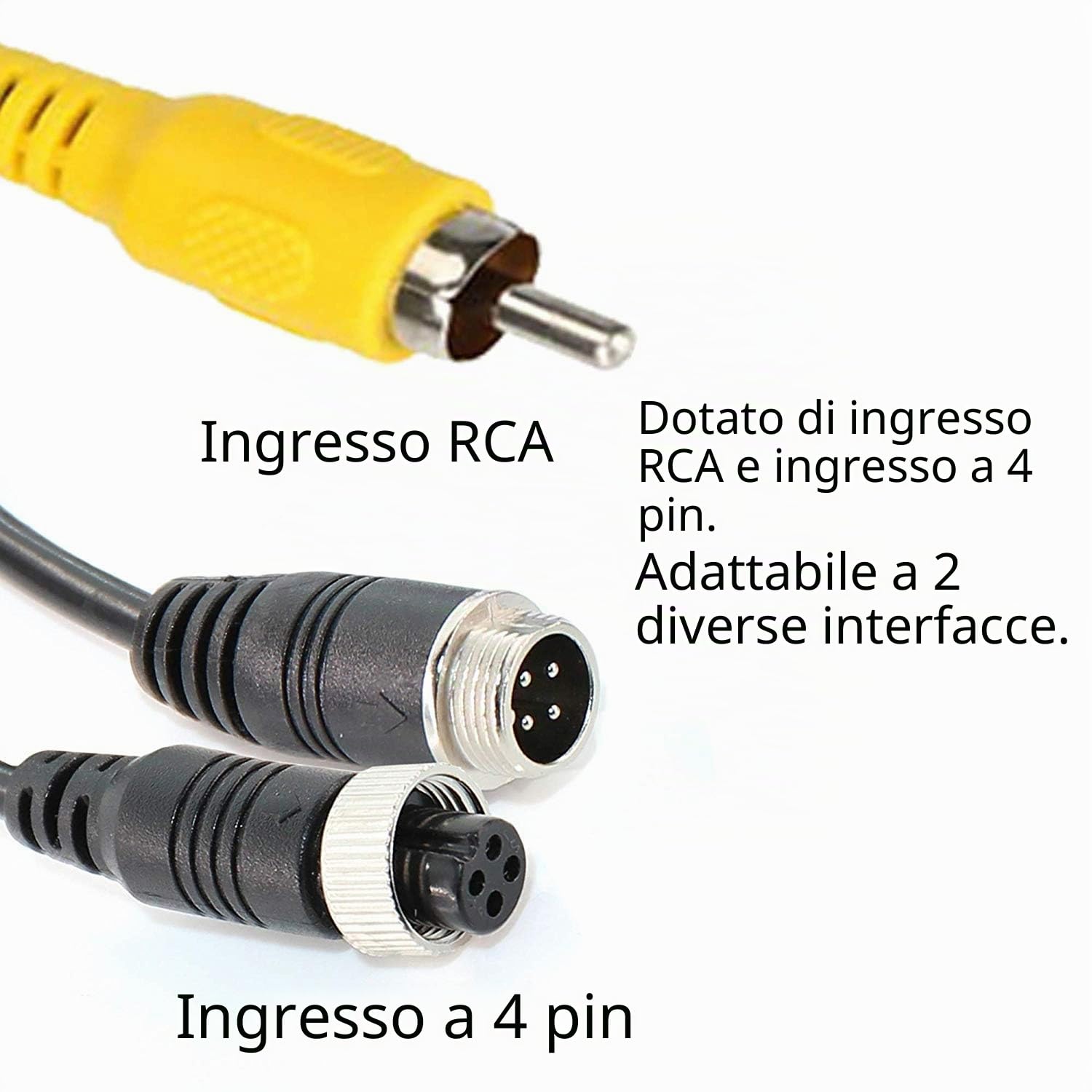 Telecamera retromarcia per Fiat Ducato/Citroen Jumper/Relay/Peugeot Boxer 2006-2017 Telecamera retrovisore specifico per veicolo senza forare sostituire la 3. Luce freno con la retrocamera