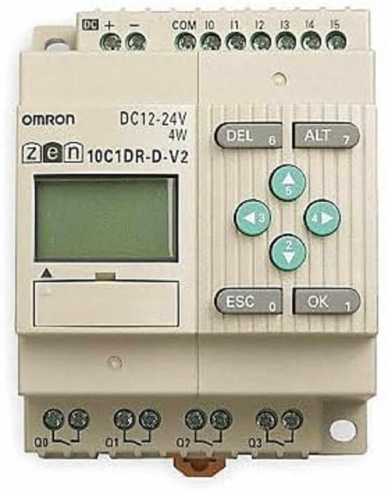 ZEN10C1DRDV2, Programmable relay, 24 VDC supply, 6x 24 VDC, Original, New, Made and manufactured by Company.