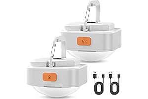 Camping Light Rechargeable (Pack of 2) - Your Camping Essentials for Outdoor Adventures