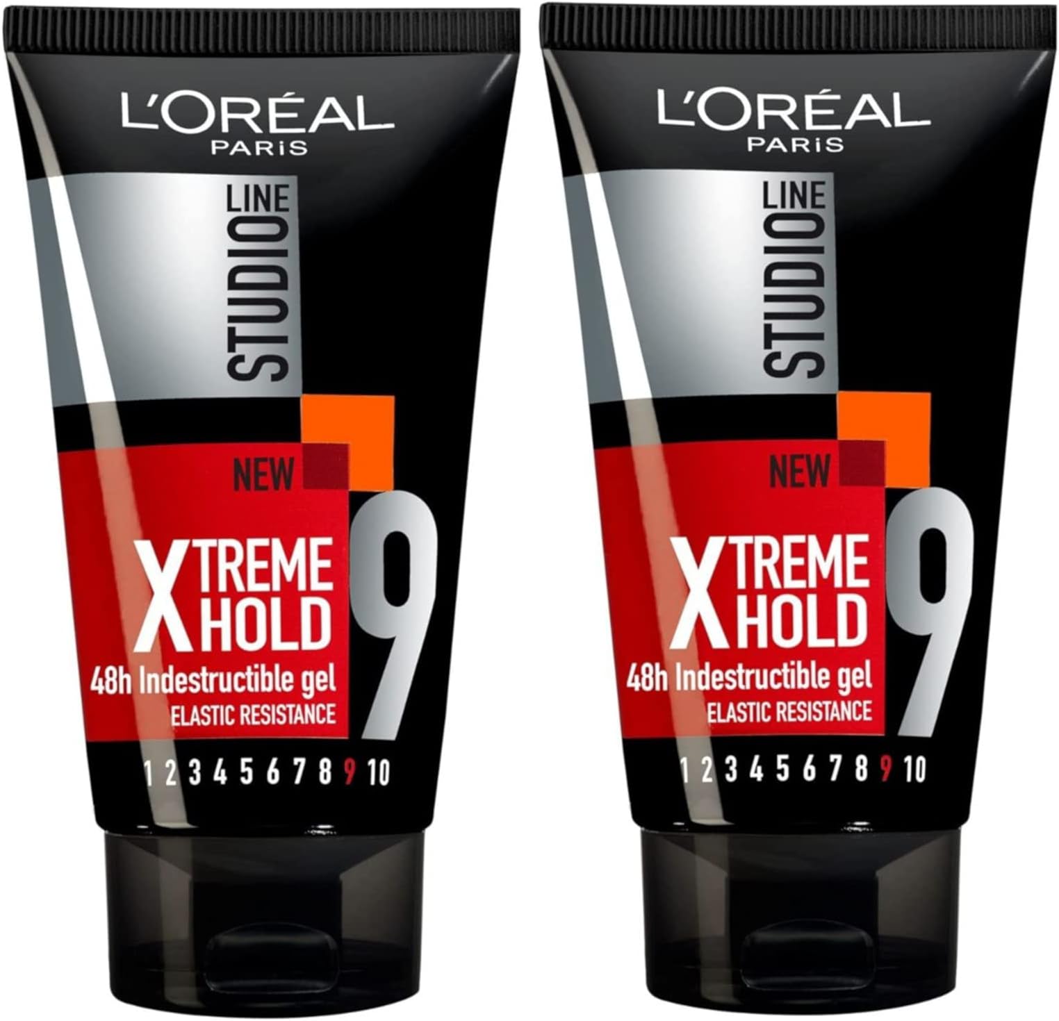 L'oreal Studio Line (Pack of 2) Xtreme Hold 48H Indestructible Gel X 150 ml