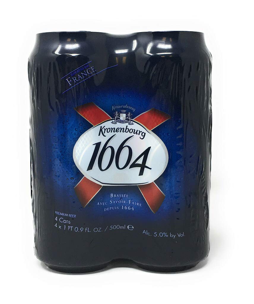 Amazon.com: Kronenbourg European Lager 4Pk Cans, 16.9 Fz : Grocery