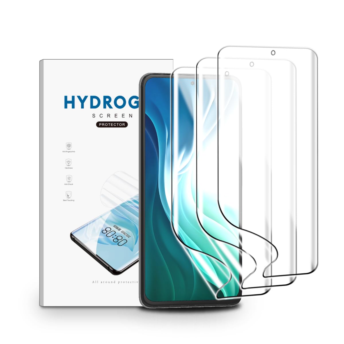 Matt Hydrogel Folie Für Xiaomi 12 Lite – 2 Stück, Entspiegelt & Kratzfest