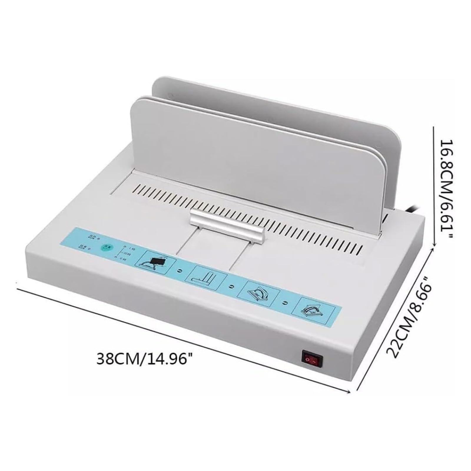 Cartella for rilegatura termica A4, raccoglitore automatico for libri elettrici, documenti contrattuali, fatture, for progetti di ufficio e casa per Relazioni, Contratti