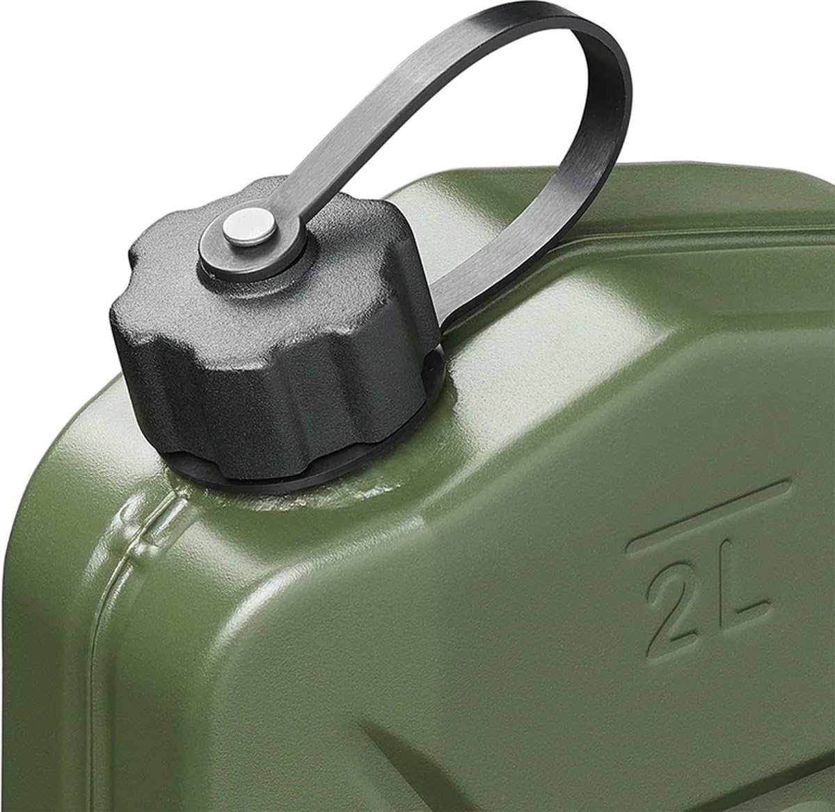 ProPlus Jerrycan - 2L - Métal - Pour liquides inflammables - UN-approuvé - Essence et diesel - Robuste - Vert