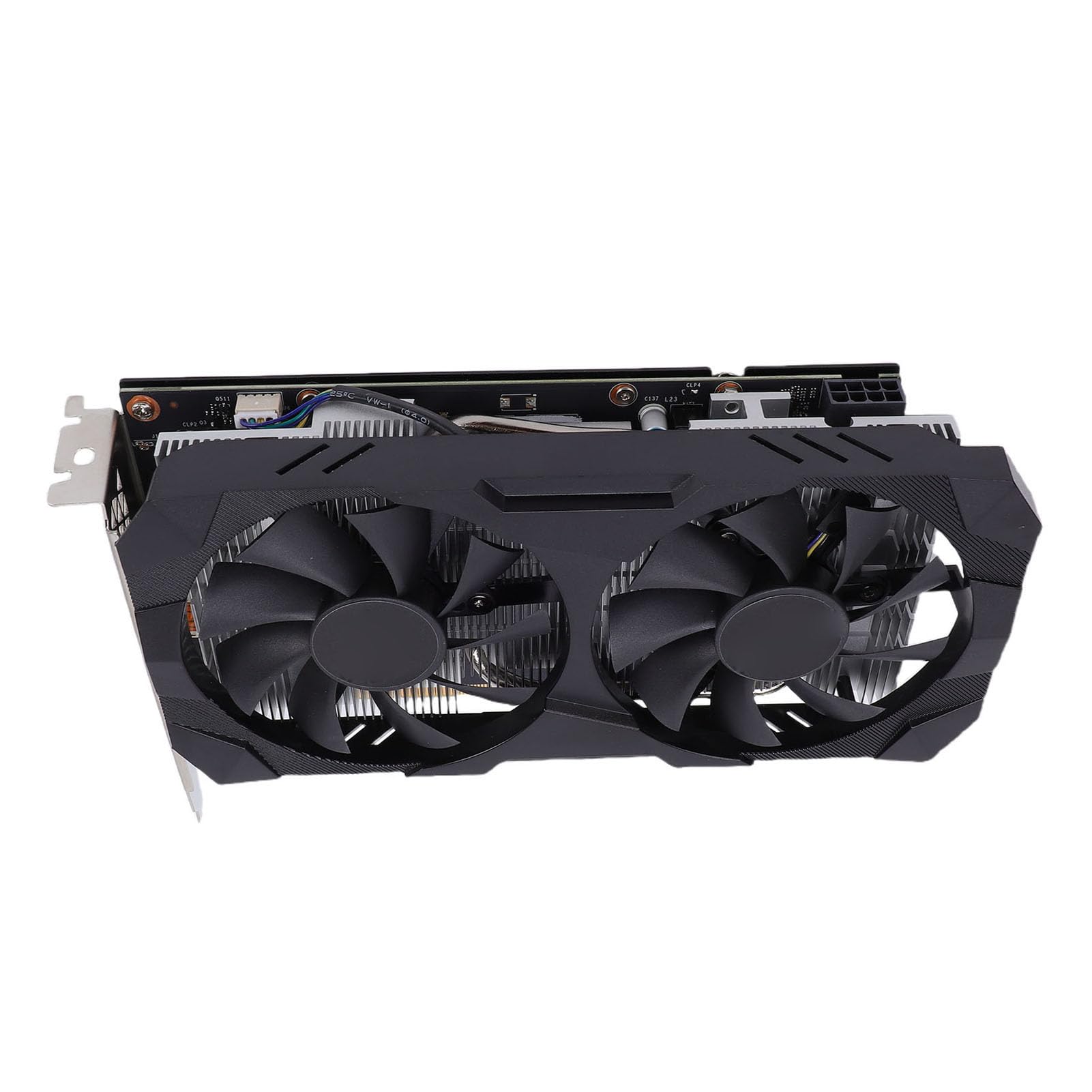 Sxhlseller Karta Graficzna, 6 GB GDDR6 192 Bity, Procesor Graficzny 1665 MHz, PCI Express 3.0, Dwa Wentylatory Chłodzące, z Interfejsem Multimedialnym HD DisplayPort DVI, do Karty