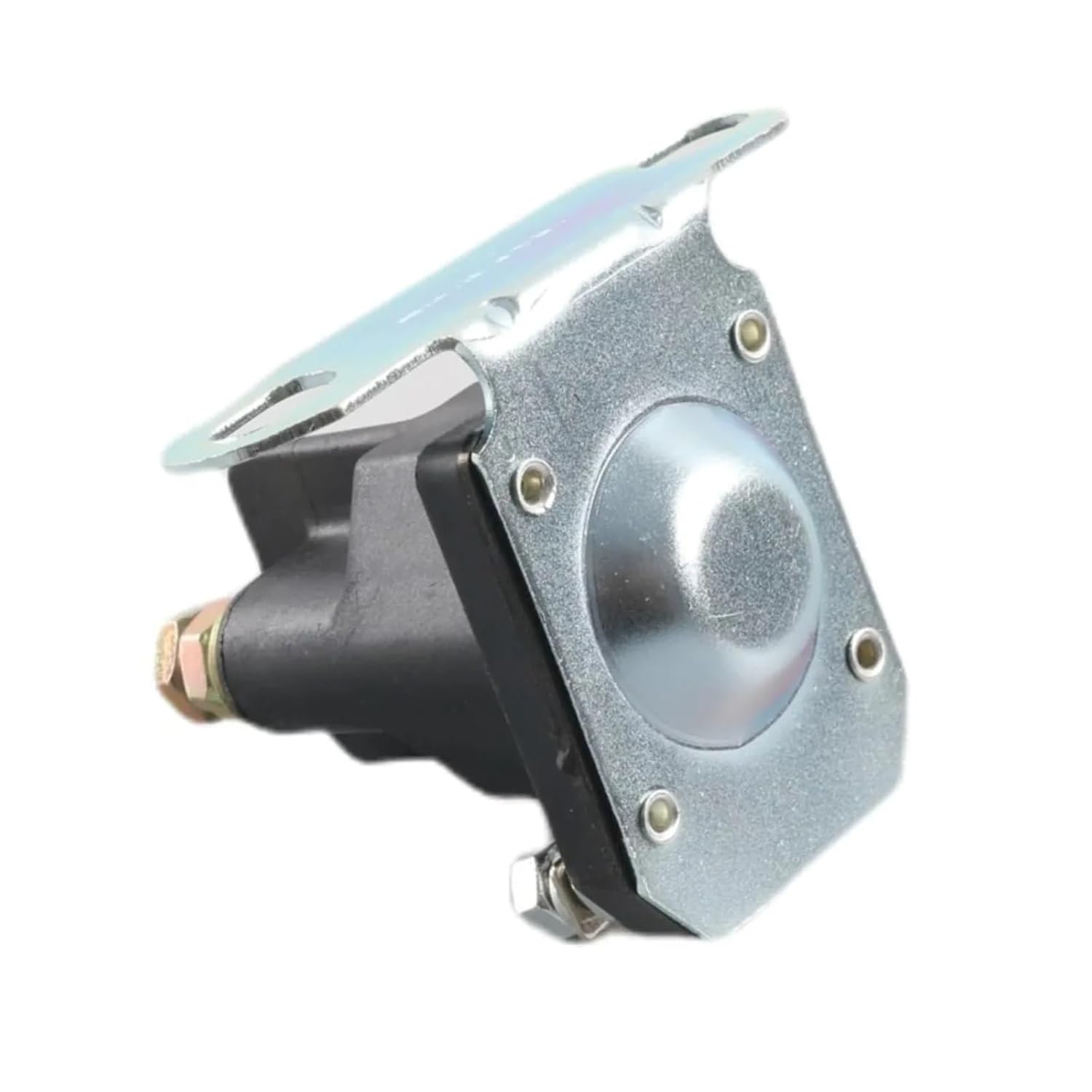 1PCS 12V with 4 Terminal Starter Solenoid 725-04439 AM138068 Compatible with John Deere LA145 L105 L130 Tractor LT1042 RZT50 Lawn Tractor