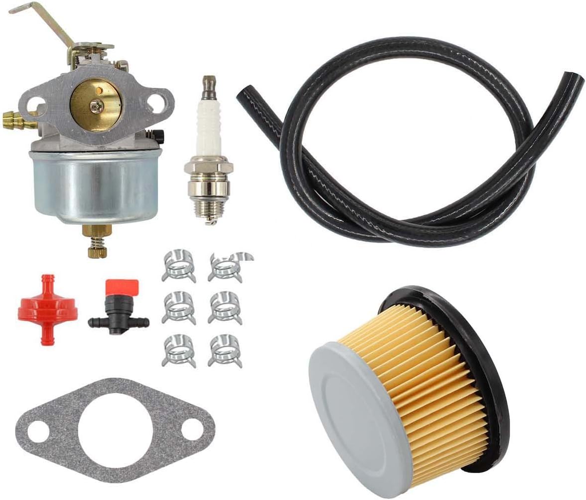 MOTOKU Carburetor Air Filter Fuel Hose Shut Off Valve carb