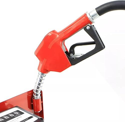 Miniatura 7 de 110 Volt Electric Diesel Oil Fuel Transfer Pump Self Priming Display Meter with 13ft Hose & Fuel Nozzle Kit