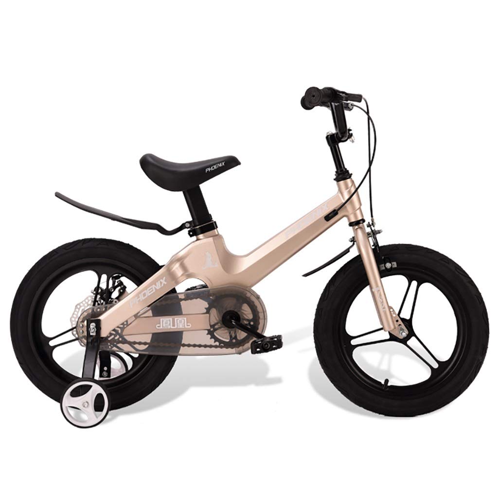 18inch 子供用自転車+補助輪 ペダルはずせる