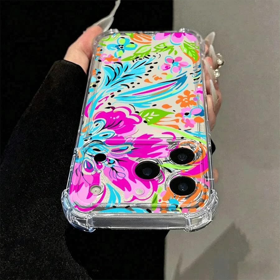 Boho Floral Phone Case for iPhone 17 Pro Max to 11 (iPhone 12) image 5