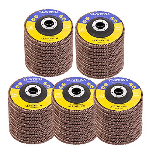 Gskj YL115-10-40 50 Pack 40 Grit Flap Disc 4.5 Inch cover