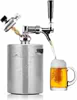 ステンレス製ビールサーバー Amazon.co.jp: NIGOE ビールサーバー ミニビール樽 ビール樽