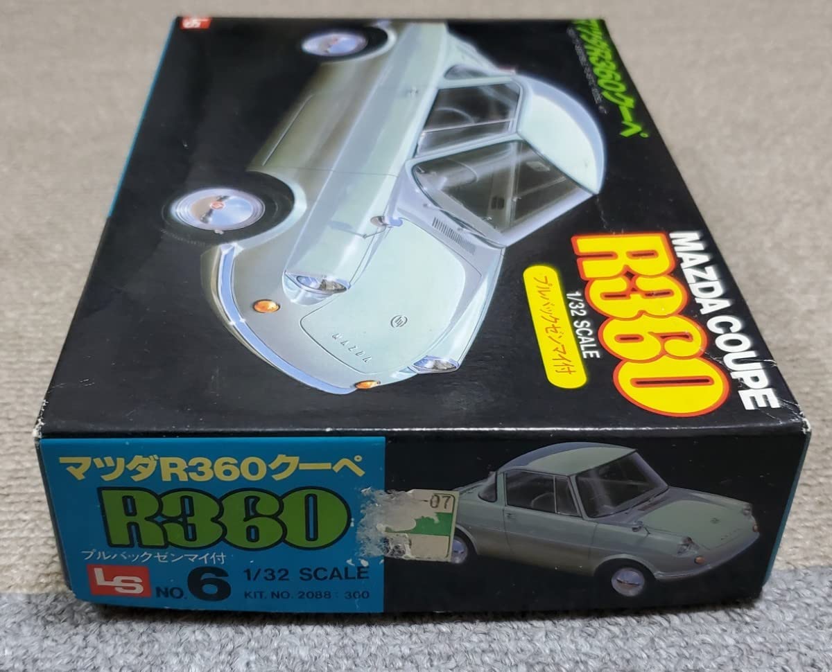 Amazon.co.jp: 旧車プラモデルエルエスLS 製 マツダ R360 クーペ 132