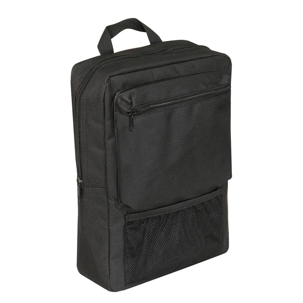 Mobility Scooter Pannier Bag - Over Armrest Carry Bag - Compact Storage Space - Sturdy Carry Handle - Compatible with Most Standard Scooters - Three Compartments