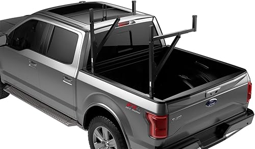 Miniatura 4 de TracRac 14750 - Estante de escalera de acero para contratistas, color negro