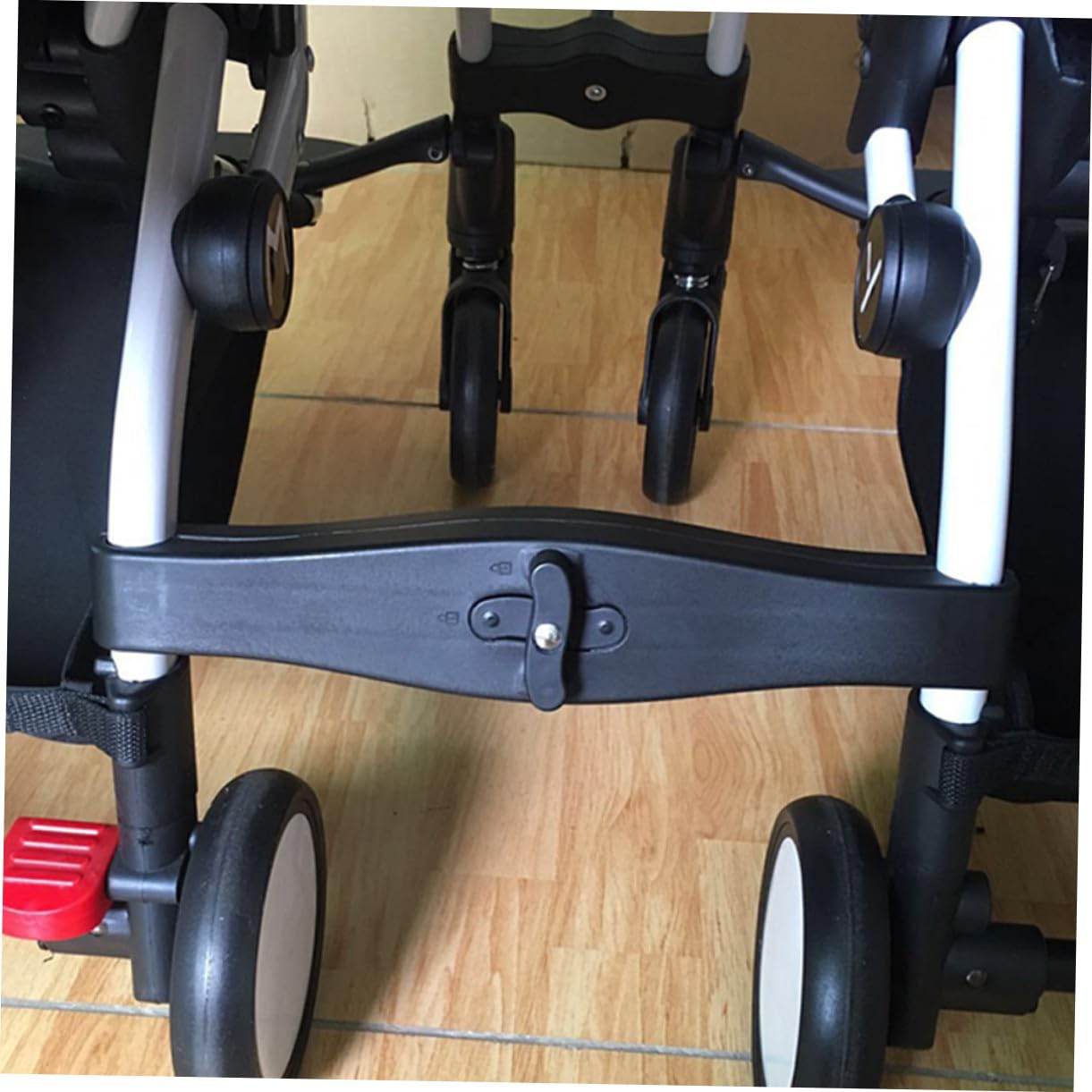 SOIMISS 3 piezas Conectores Ajustables para Cochecito Doble Accesorio para Sillas de Paseo Gemelos Material PP Resistente y Ligero Fácil Uso para Padres y Cuidadores