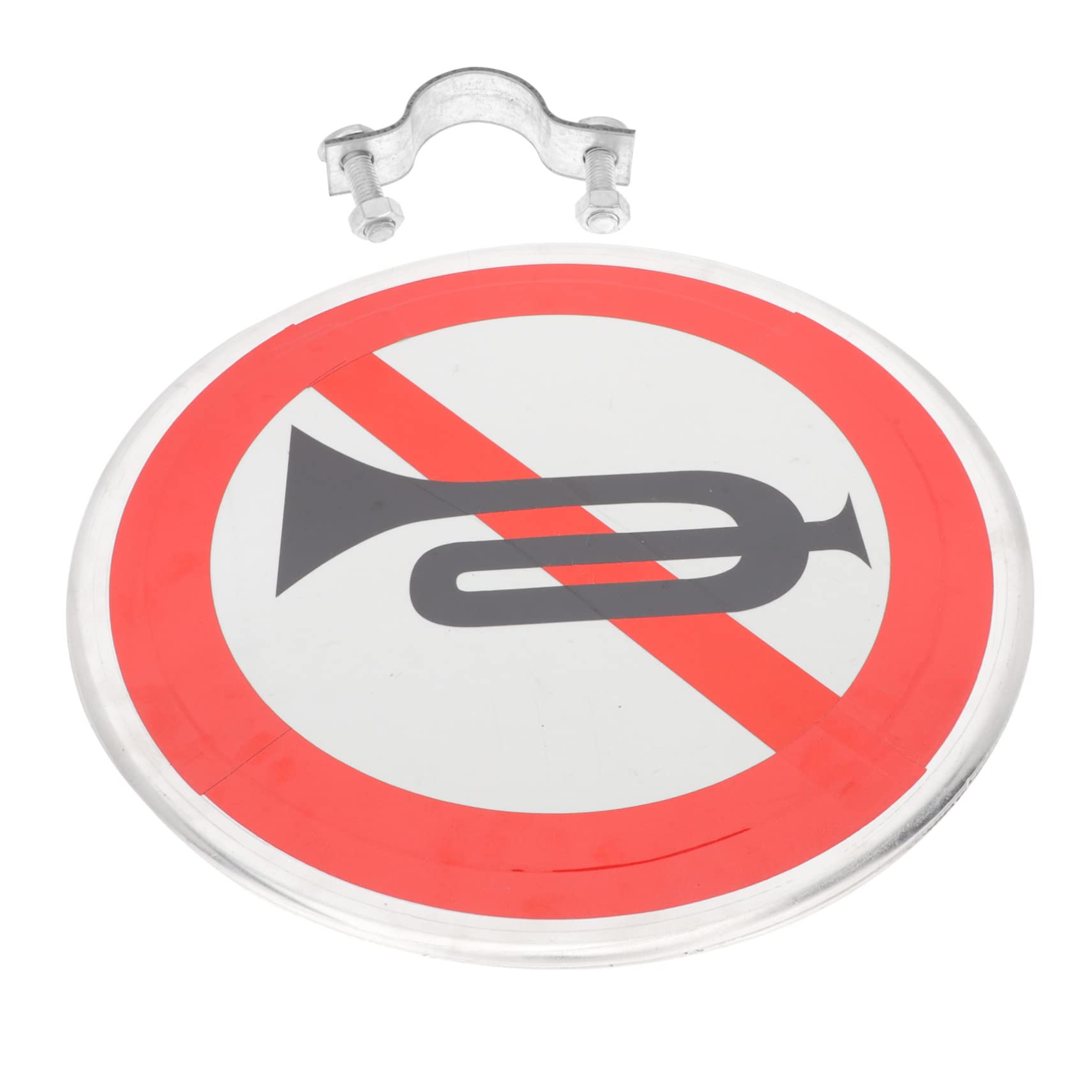 Aluminiumblech Hupen Reinigen aus Schild Verboten Reflektierend Leicht zu Warnschild für Garten und Restaurant Eingang