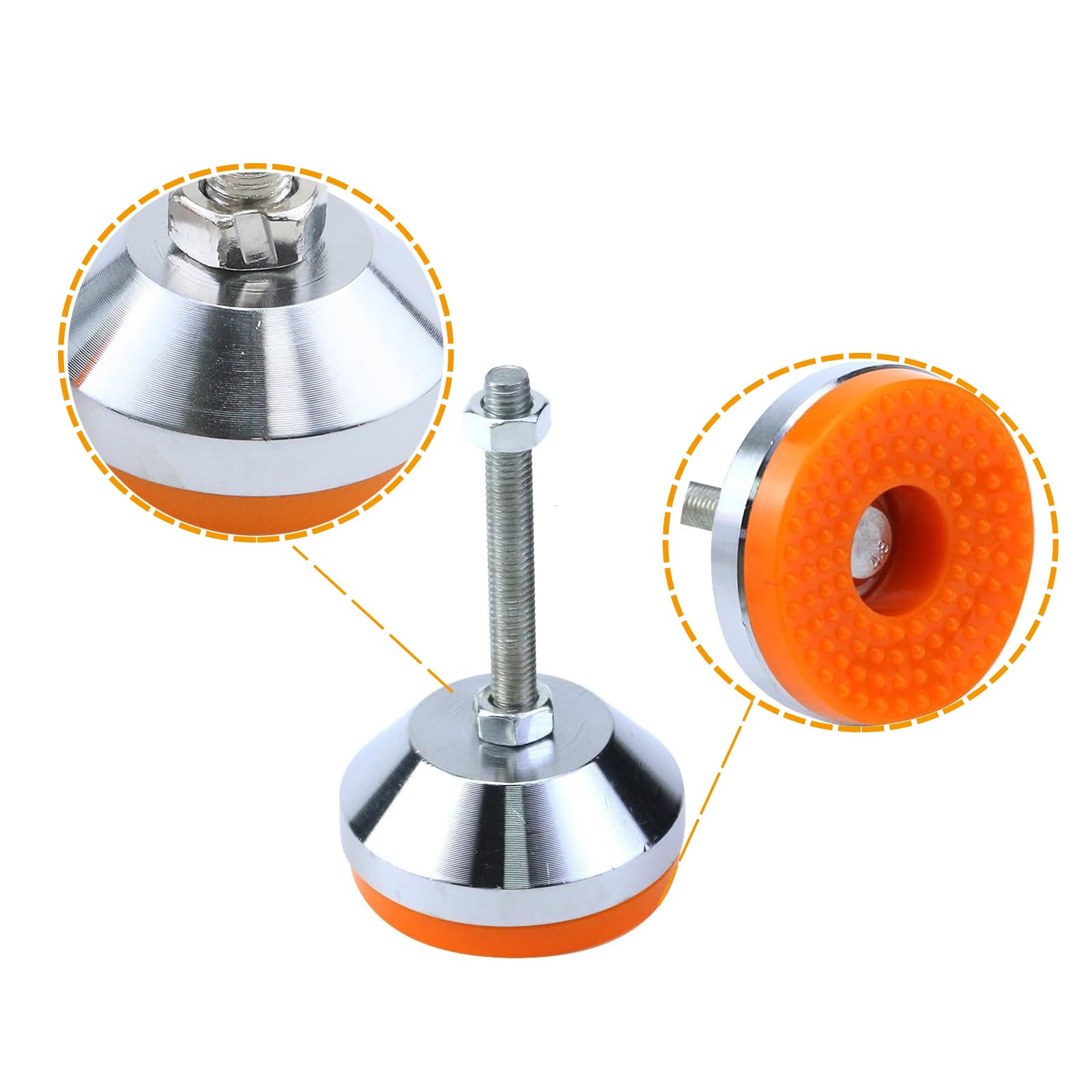 Snapklik.com : Antrader M8 Thread Adjustable Leg Leveler4