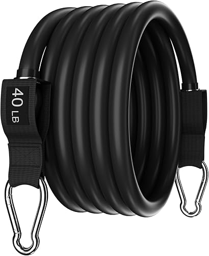 Miniatura 11 de WHATAFIT Resistance Bands Set with Handles - Exercise Bands Home Gym Strength Training Equipment, Includes Door Anchor & Ankle Straps for Full Body