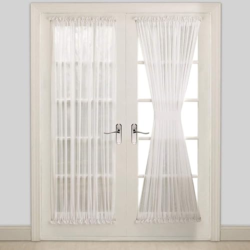 Miniatura 2 de Cortinas Warm Home Designs de tejido de lino sintético bordado con ojal en la parte superior para recámara, cocina, recámara de los niños, sala