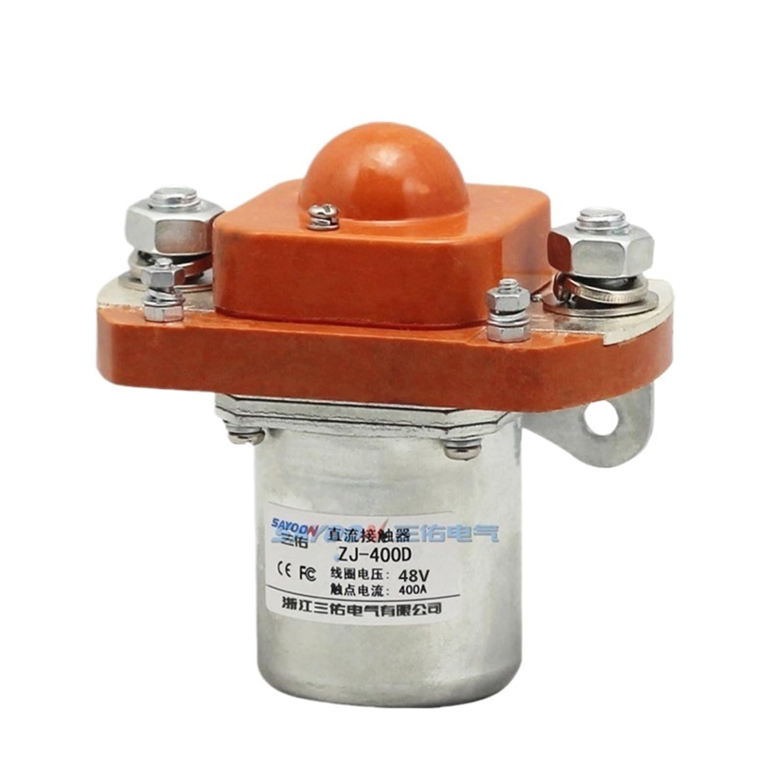QEFHSVVZE ZJ400D DC contactor Electric Vehicle Relay DC12V24V36V48V60V(DC 48V)