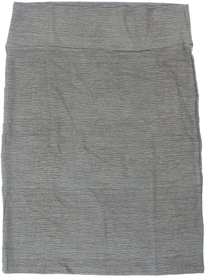 Lularoe Cassie d Medium M Heathered Olive Green Womens Knee Length Pencil Skirt fits Sizes 10-12 MEDIUM-226-G