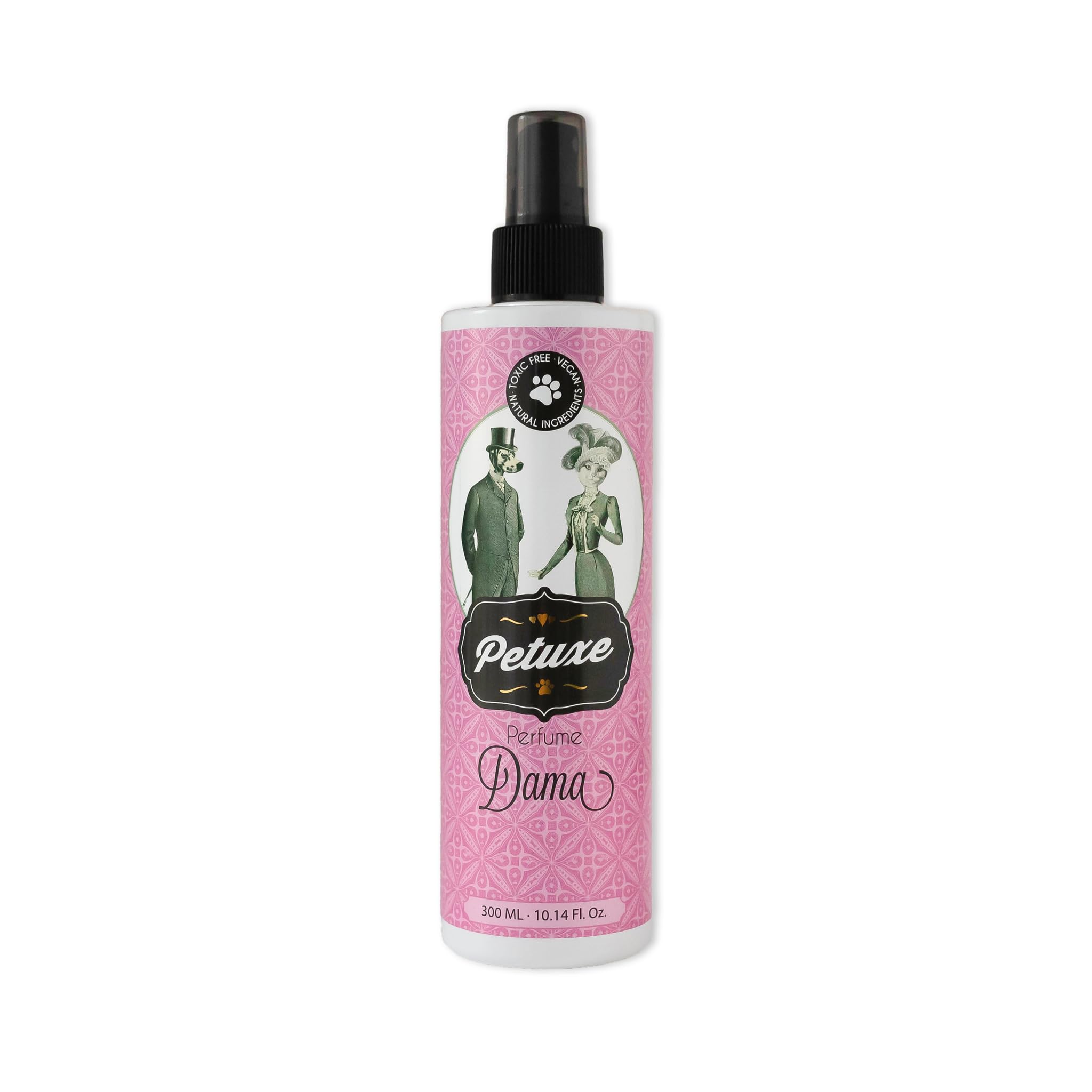 PETUXE Perfume Dama para Perros y Gatos Efecto Larga Duración | Todas las Razas y Edades | Neutraliza Malos Olores con Ingredientes Naturales | Vegano | 300 ml