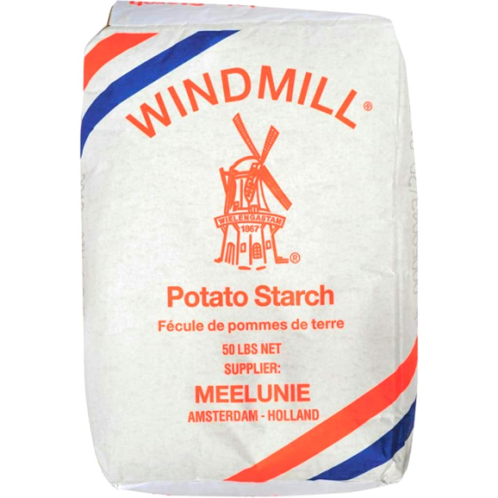 Holland Windmill Potato Starch 荷兰风车牌生粉 50 LB