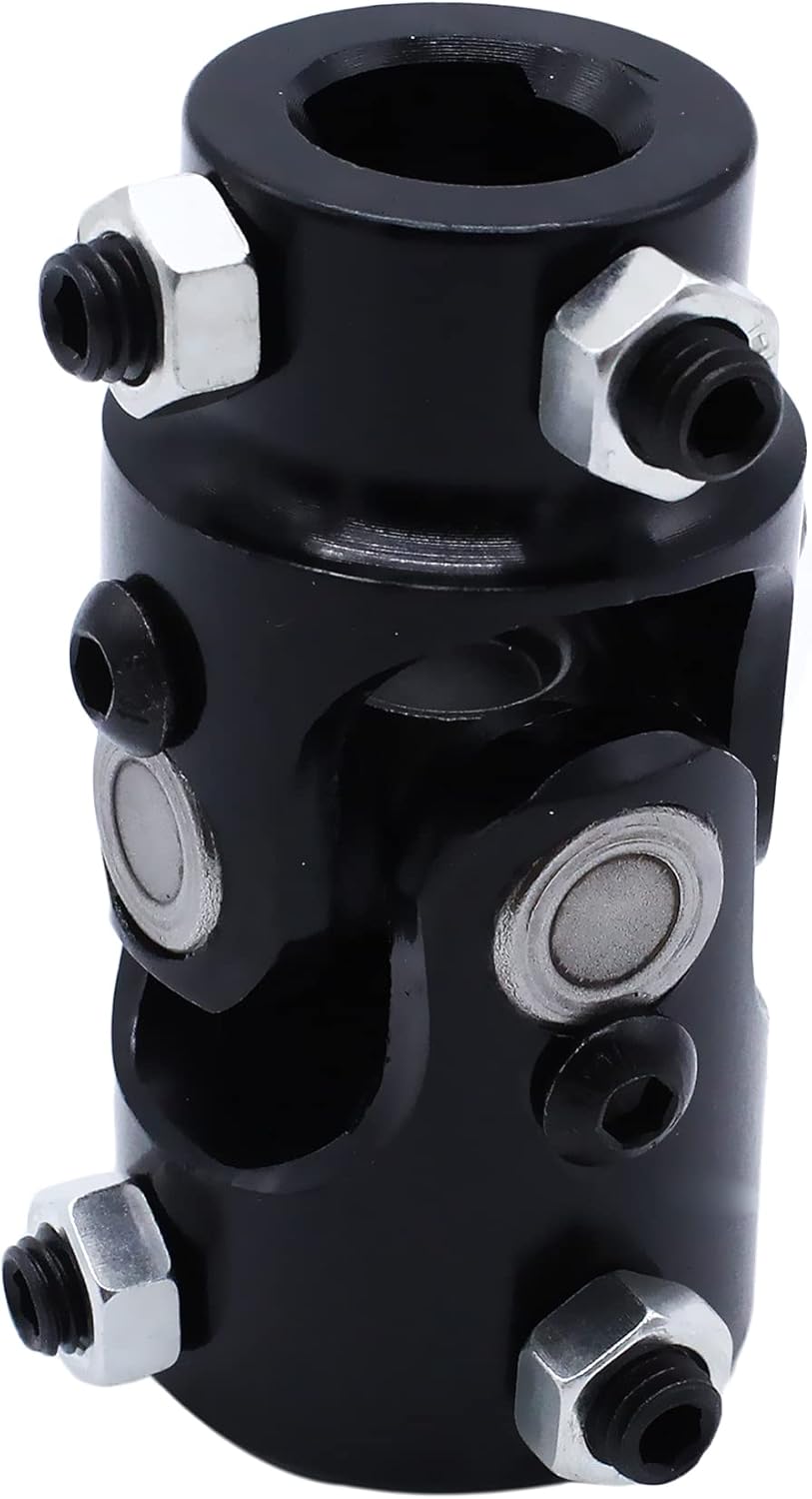 1" DD X 3/4" DD Double D Stainless Steel Universal Steering U-Joint U Joint