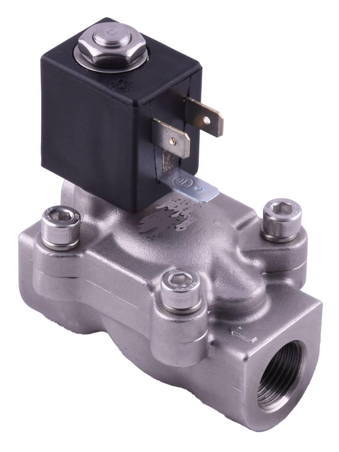 RS PRO RS PRO 1/2 Schlauchkupplung, 2 Mit Gewinde Magnetventil 24V dc, Öffner 1/2 in 0.5 in