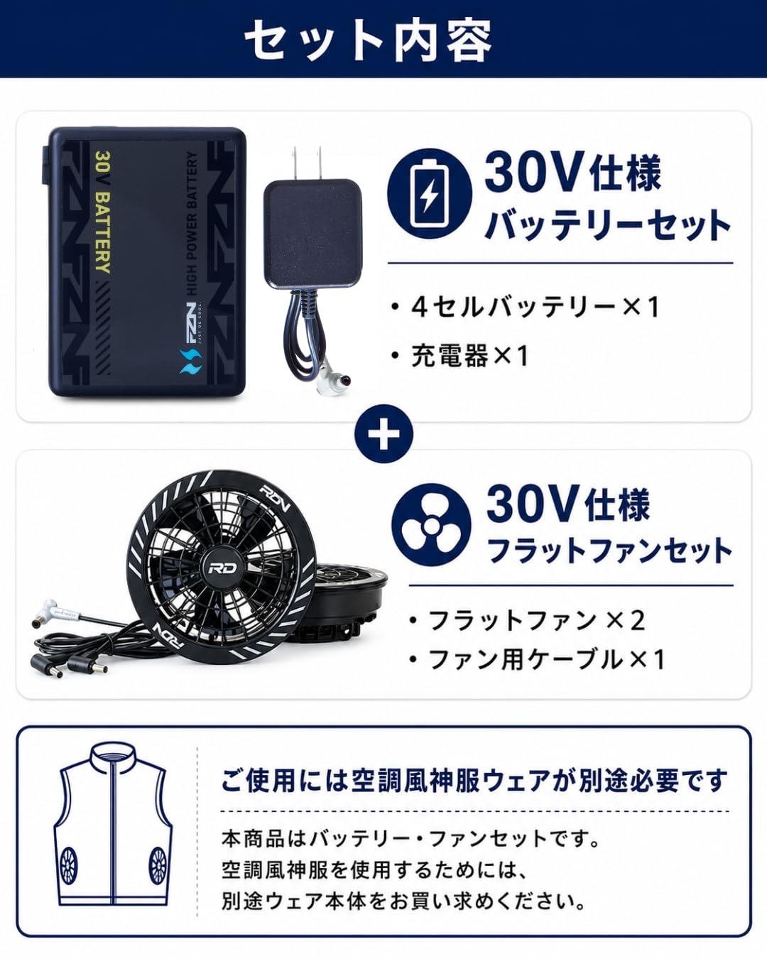 NEWモデル サンエス 空調風神服 30V ファンバッテリーセット Amazon.co.jp: サンエス 空調風神服 30V ファンバッテリーセット 2026