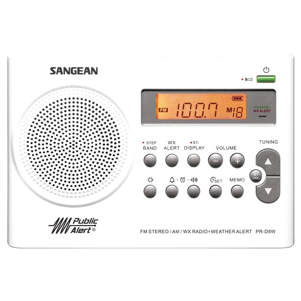 Sangean PR-D9W Portable Radio - AM/FM/NOAA Review - Dettaglio