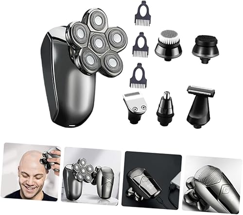 Miniatura 7 de FRCOLOR 3 juegos de afeitadora eléctrica para hombre afeitadoras de papel de aluminio para hombre kit de afeitado facial maquina de afeitar para