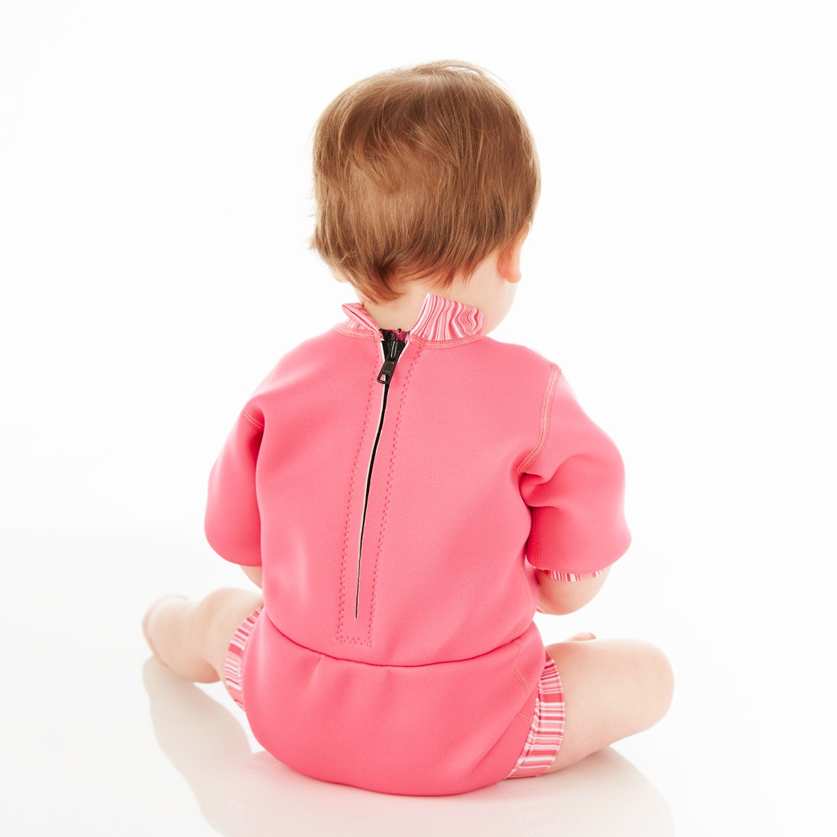 Splash About Girl's Happy Nappy Wetsuit, Small, (0-4 Months) 2