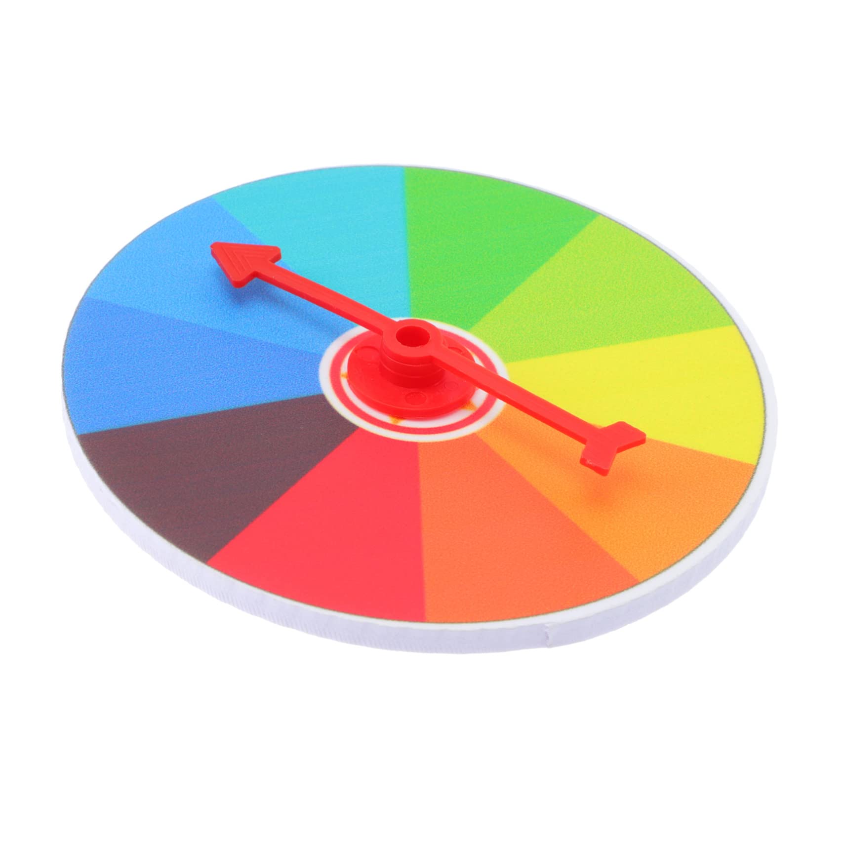 VANZACK 1Pc Hanging Draw Game Turntable Lightweight Spinning Prize Wheel for Fundraisers Parties Classrooms Carnivals Trade Shows and Holiday Activities